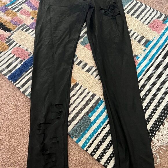 David Lerneer large black leggings - Picture 2 of 7